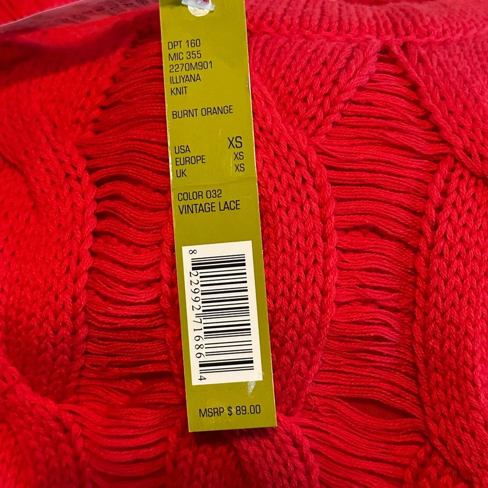 NWT Gianni Bini Illiyana Knit Sleeveless Top Size XS - Picture 7 of 8